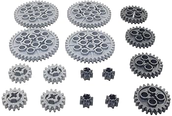 Amazon.co.jp: LEGO 16pc Technic gear SET : おもちゃ